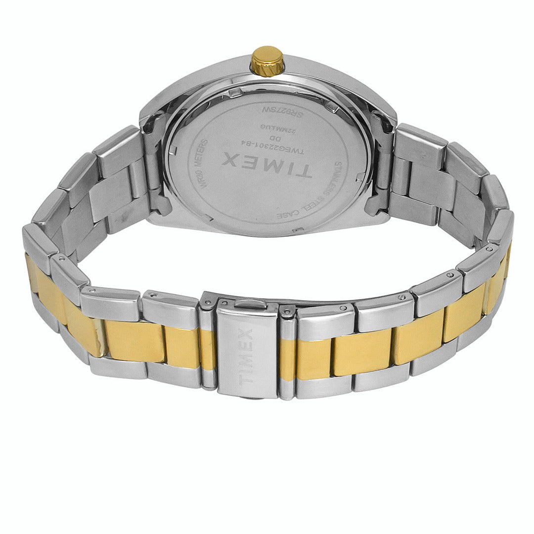 Timex E-Class Premium-Sport Collection Multifunction Men Analog Blue Dial Coloured Quartz Watch, Round Dial With 42 Mm Case Width - TWEG22301