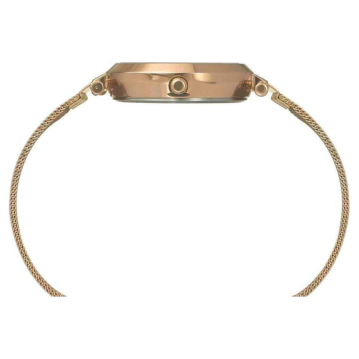 Timex Fashion Women's Silver Dial Round Case 3 Hands Function Watch -TWEL11823