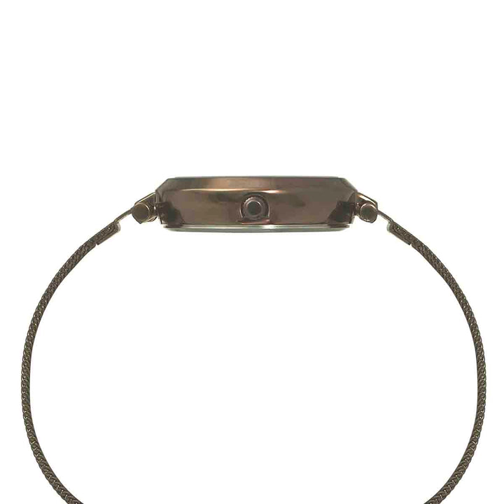 Timex Fashion Women's Brown Dial Round Case 3 Hands Function Watch -TWEL11825