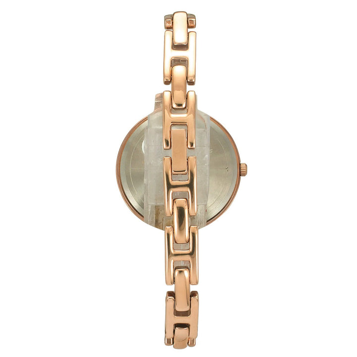 Timex Fashion Women's Blue Dial Round Case 3 Hands Function Watch -TWEL12816