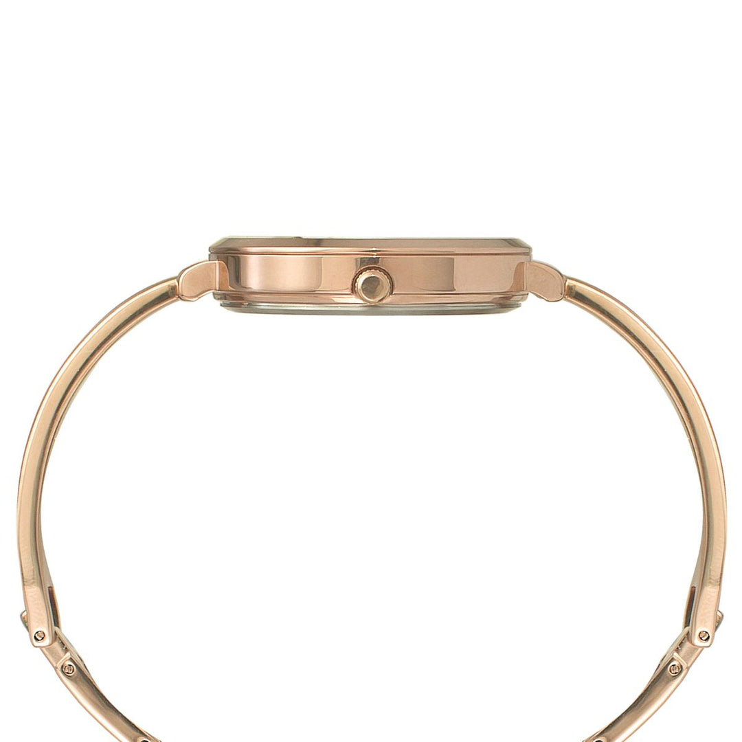 Timex Fashion Women's Blue Dial Round Case 3 Hands Function Watch -TWEL12822