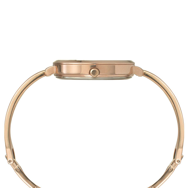 Timex Fashion Women's Blue Dial Round Case 3 Hands Function Watch -TWEL12822