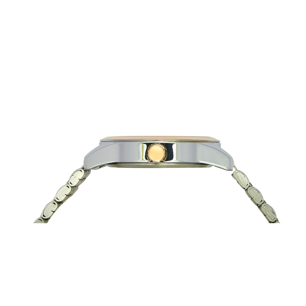 Timex Fashion Women's Silver Dial Round Case 3 Hands Function Watch -TWEL13110