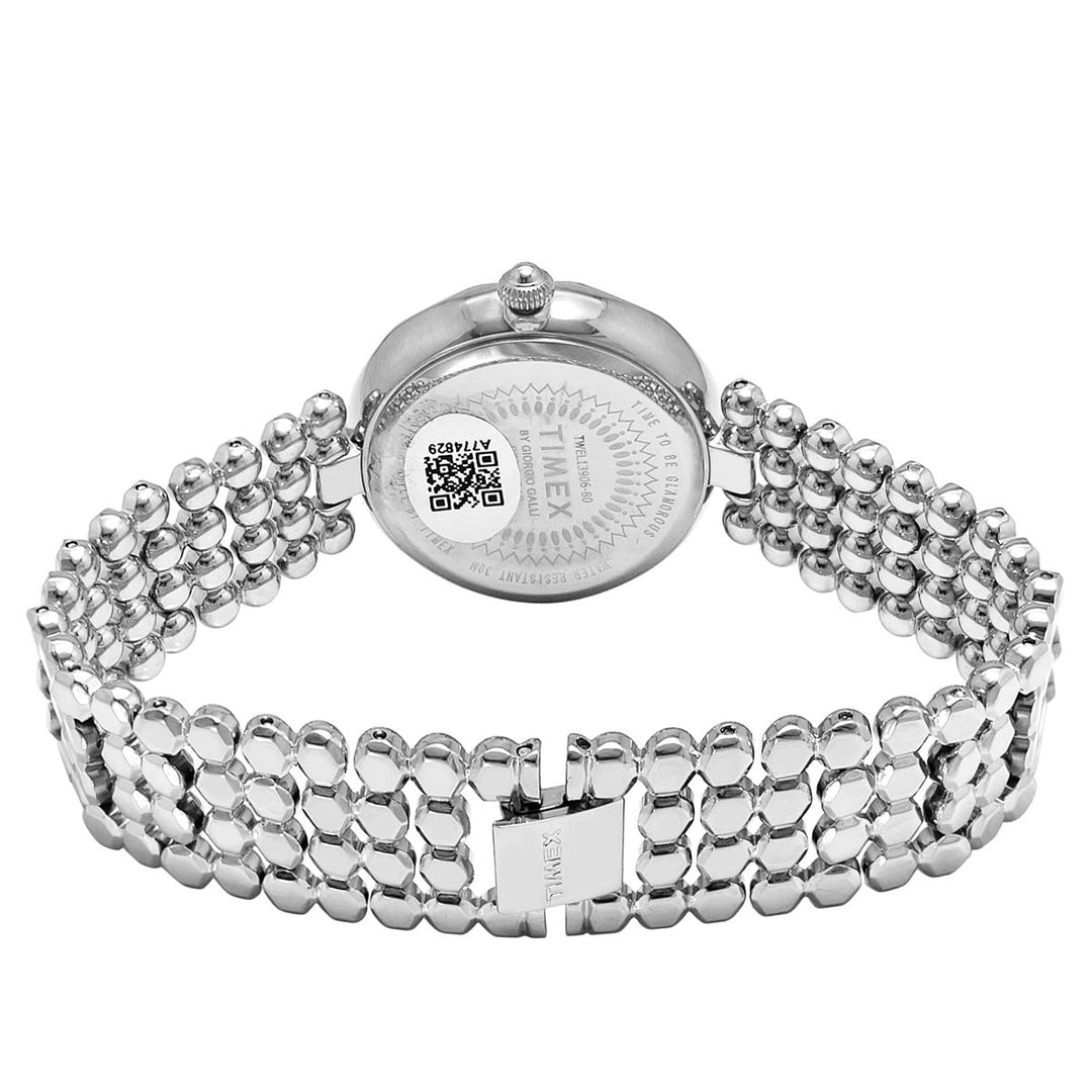 Timex Fria Women's Blue Dial Round Case 2 Hands Function Watch -TWEL13906