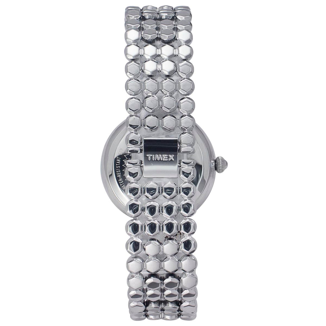 Timex Fria Women's Blue Dial Round Case 2 Hands Function Watch -TWEL13906