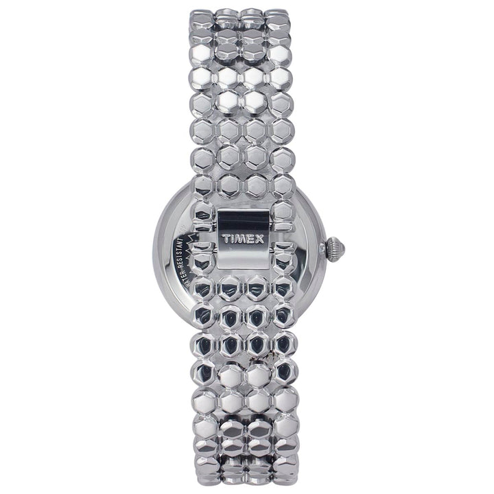 Timex Fria Women's Blue Dial Round Case 2 Hands Function Watch -TWEL13906