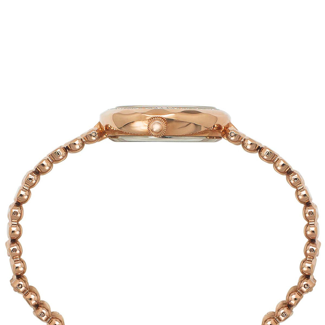 Timex Fria Women's Green Dial Round Case 2 Hands Function Watch -TWEL13907