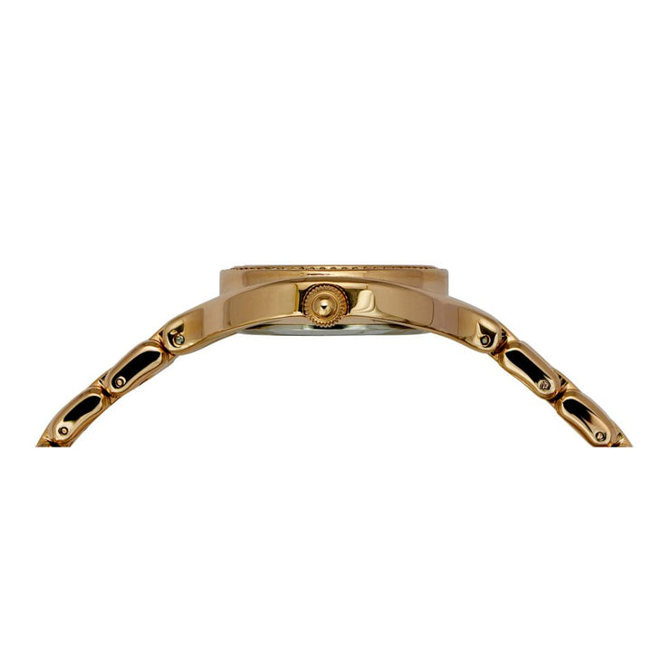 Timex Fria Women's Silver Dial Round Case 2 Hands Function Watch -TWEL14002