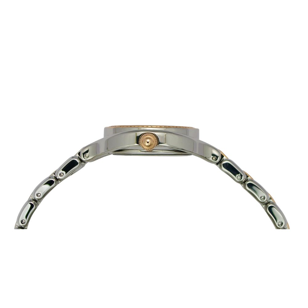 Timex Fria Women's Purple Dial Round Case 2 Hands Function Watch -TWEL14004