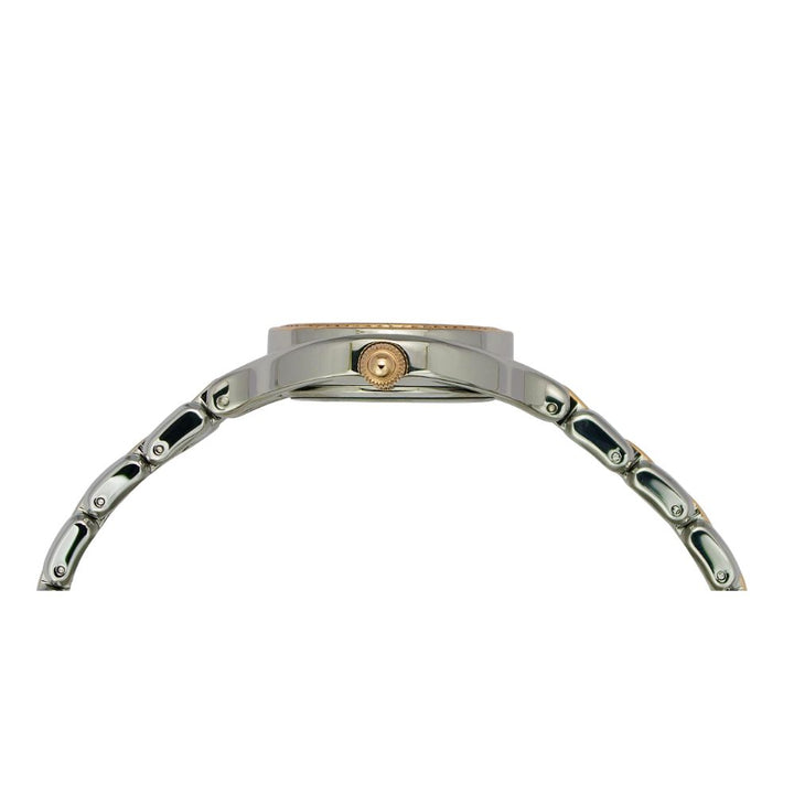 Timex Fria Women's Purple Dial Round Case 2 Hands Function Watch -TWEL14004