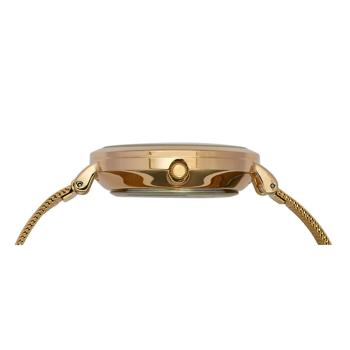 Timex Fashion Women's Blue Dial Round Case Multifunction Function Watch -TWEL14502