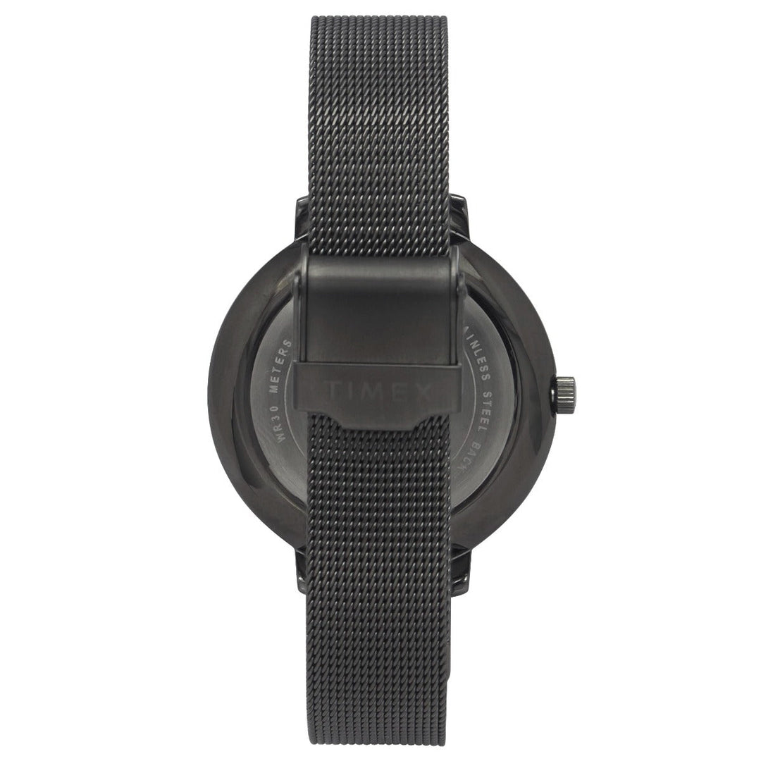 Timex Fashion Women's Green Dial Round Case 3 Hands Function Watch -TWEL14704