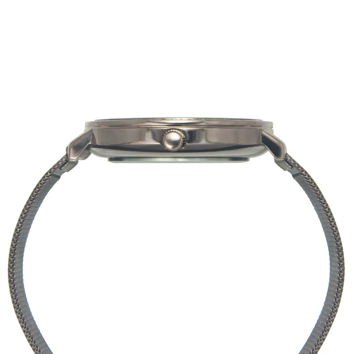 Timex Fashion Women's Rose Gold Dial Round Case 3 Hands Function Watch -TWEL14705