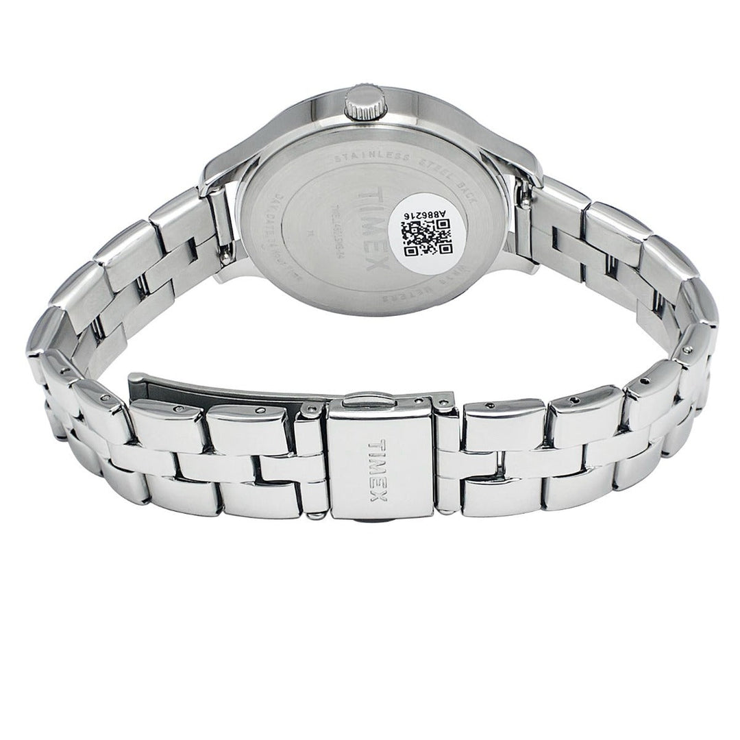 Timex Fashion Women's Blue Dial Round Case Multifunction Function Watch -TWEL14801