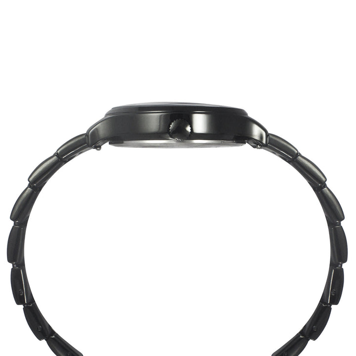 Timex Fashion Women's Black Dial Round Case Multifunction Function Watch -TWEL14816