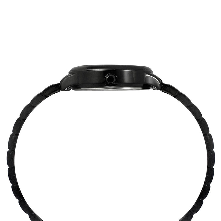 Timex 3 Hands Women Analog Black Dial Coloured Quartz Watch, Round Dial With 30 Mm Case Width - TWEL149SMU04