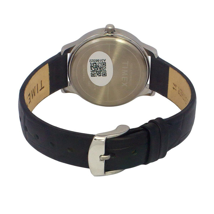 Timex 3 Hands Women Analog Silver Dial Coloured Quartz Watch, Round Dial With 30 Mm Case Width - TWEL149SMU05