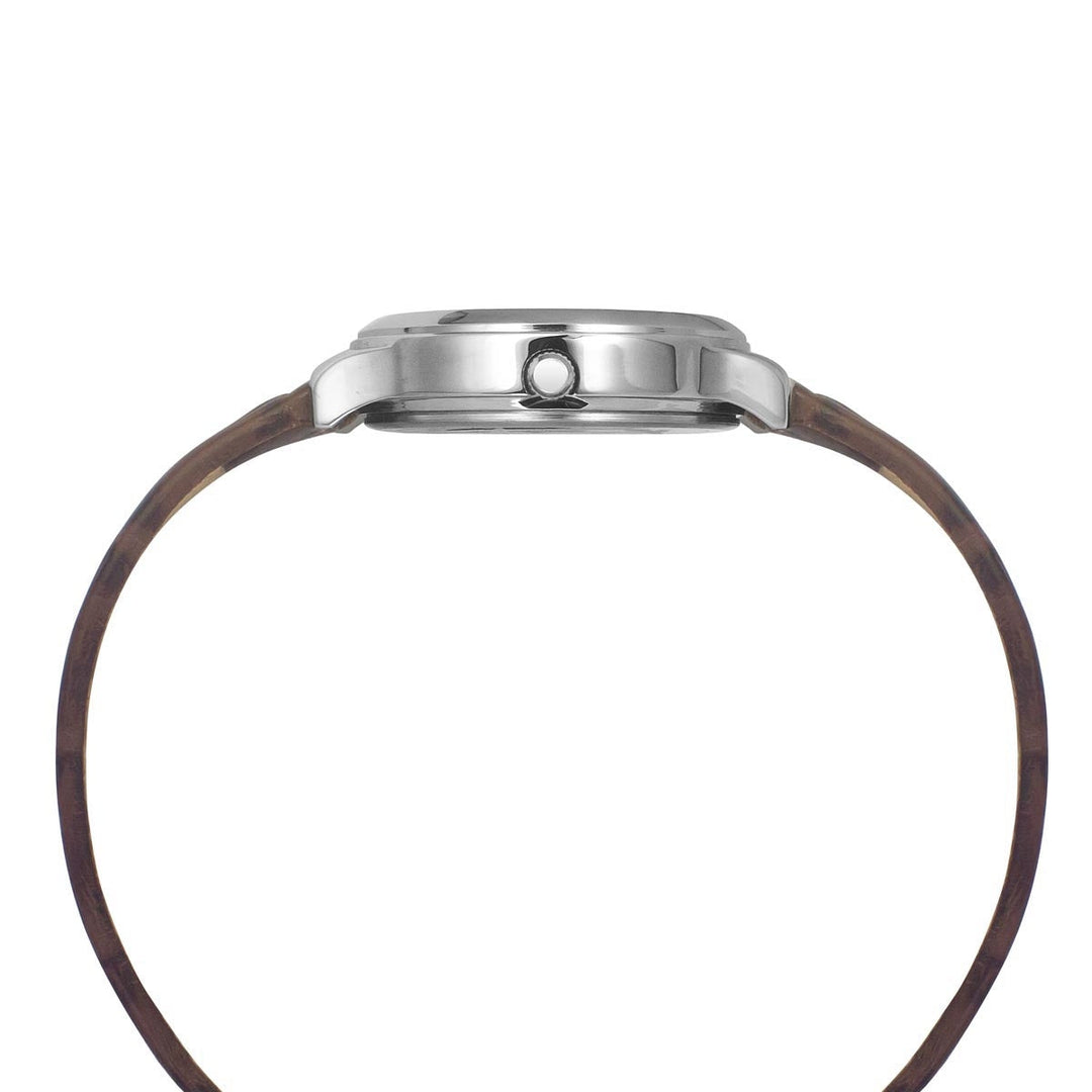 Timex 3 Hands Women Analog Black Dial Coloured Quartz Watch, Round Dial With 30 Mm Case Width - TWEL149SMU06