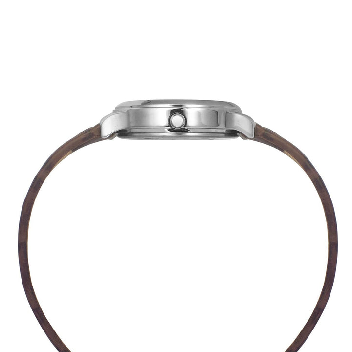 Timex 3 Hands Women Analog Black Dial Coloured Quartz Watch, Round Dial With 30 Mm Case Width - TWEL149SMU06