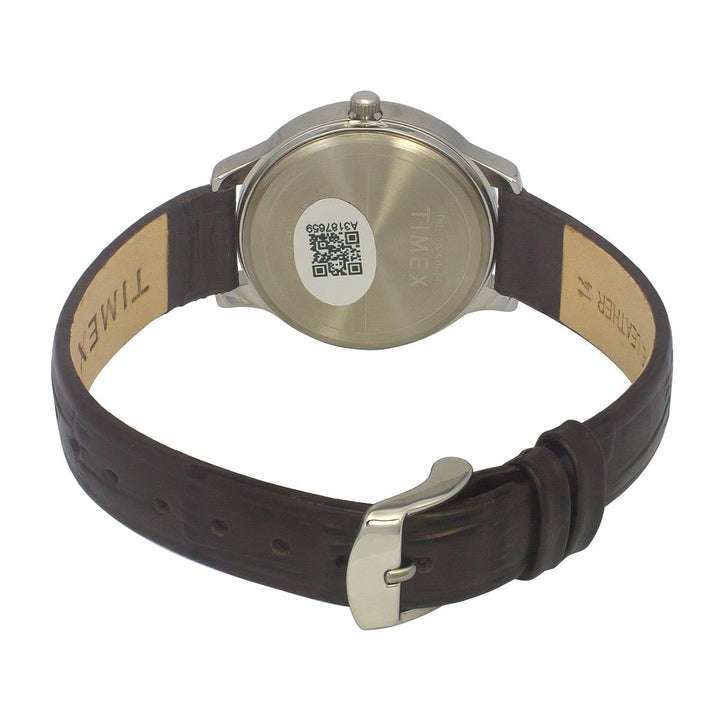 Timex 3 Hands Women Analog Green Dial Coloured Quartz Watch, Round Dial With 30 Mm Case Width - TWEL149SMU07