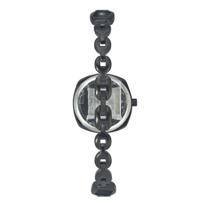 Timex Fria Women's Mother Of Pearl Dial Square Case 3 Hands Function Watch -TWEL15003