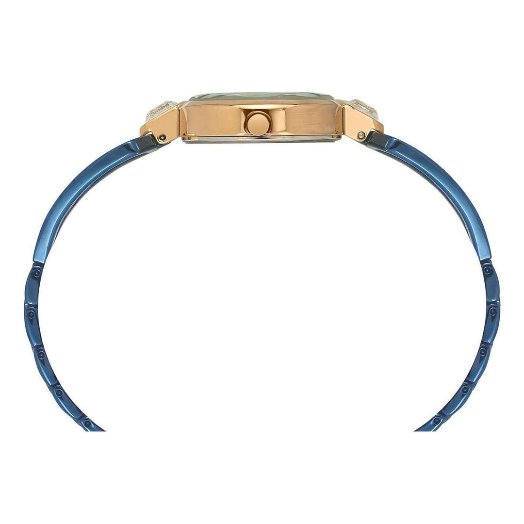 Timex Fria Women's Blue Dial Round Case 3 Hands Function Watch -TWEL15102