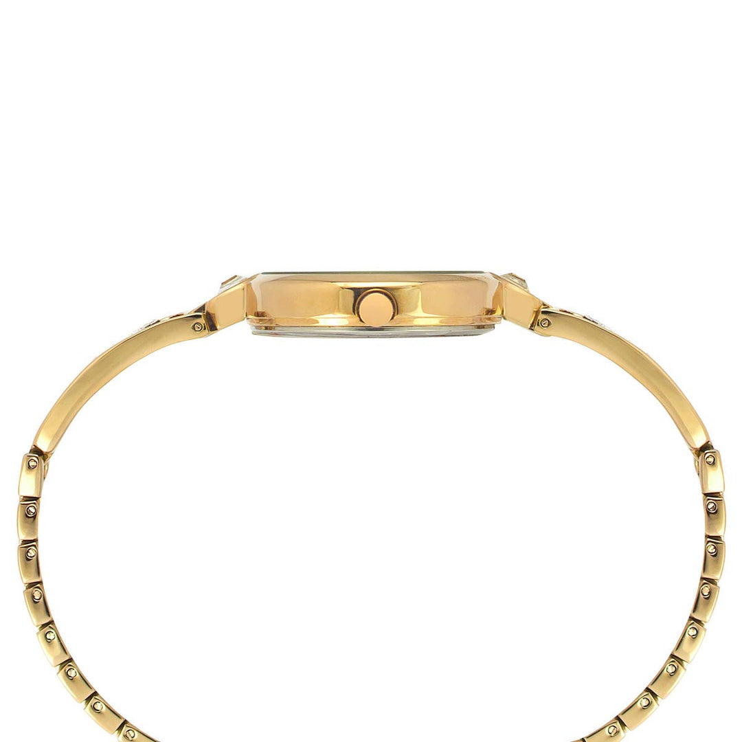 Timex Fria Women's Silver Dial Round Case 2 Hands Function Watch -TWEL15200