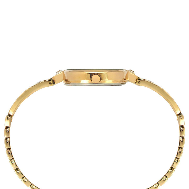 Timex Fria Women's Silver Dial Round Case 2 Hands Function Watch -TWEL15200