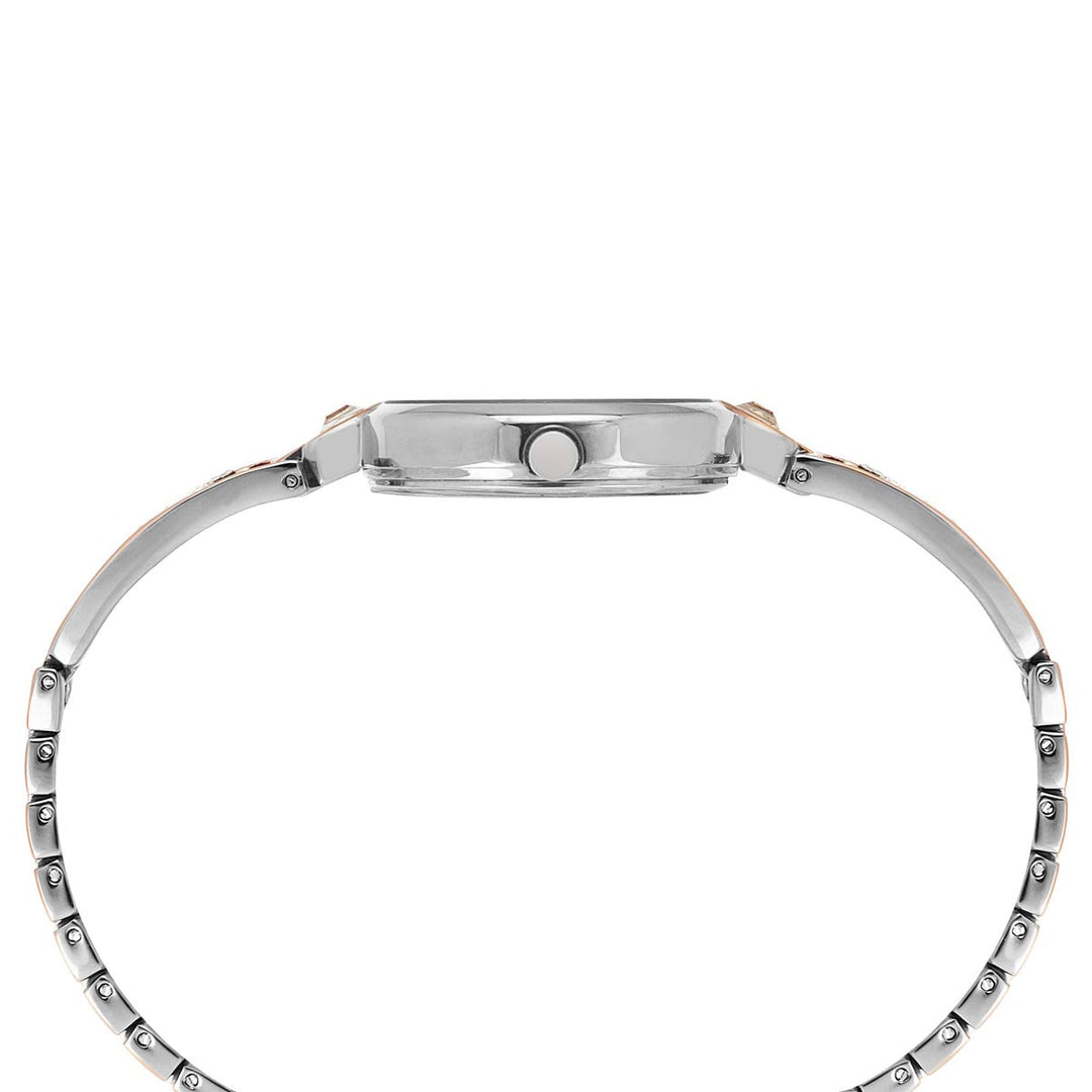 Timex Fria Women's Blue Dial Round Case 2 Hands Function Watch -TWEL15202