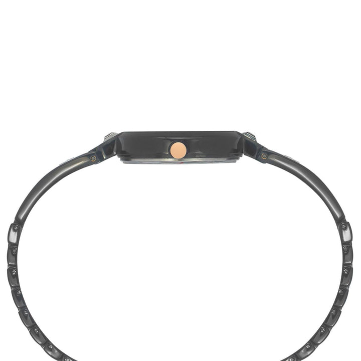 Timex Fria Women's Green Dial Round Case 2 Hands Function Watch -TWEL15203