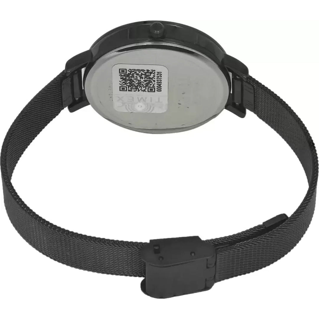 Timex Fashion Women's Blue Dial Round Case 3 Hands Function Watch -TWEL155SMU03