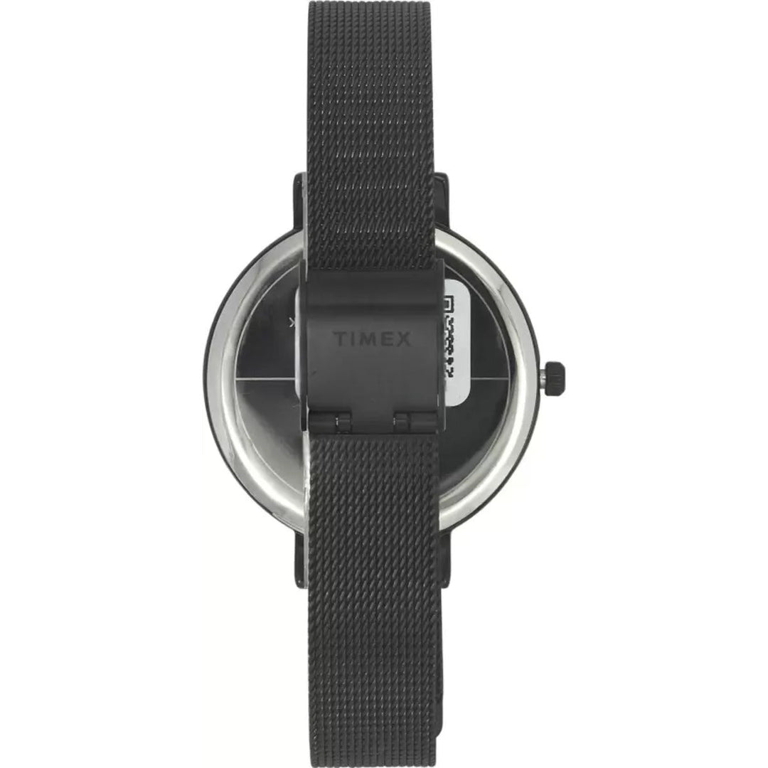 Timex Fashion Women's Blue Dial Round Case 3 Hands Function Watch -TWEL155SMU03