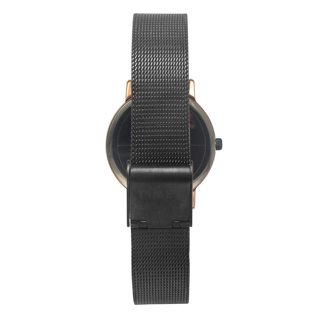 Timex Fashion Women's Mother Of Pearl Dial Round Case 2 Hands Function Watch -TWEL15608