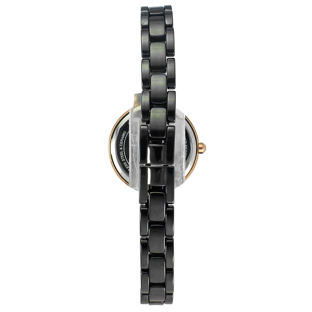 Timex Fashion Women's Mother Of Pearl Dial Round Case 3 Hands Function Watch -TWEL15703