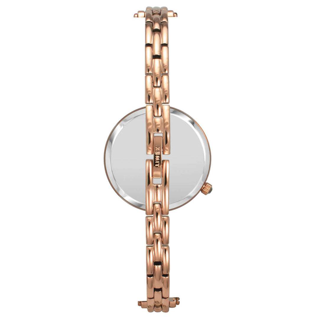 Timex Fria Women's Silver Dial Round Case 3 Hands Function Watch -TWEL16000