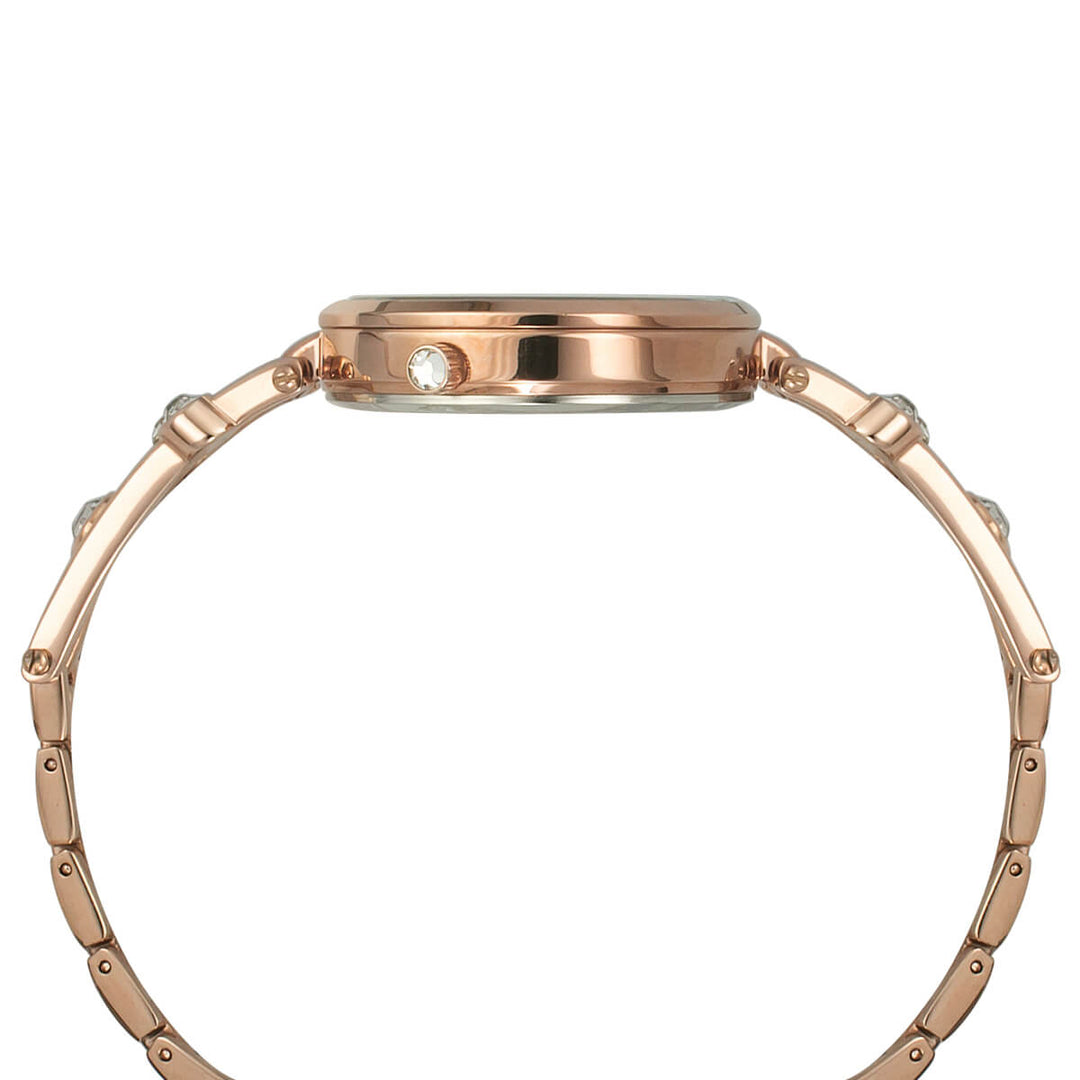 Timex Fria Women's Silver Dial Round Case 3 Hands Function Watch -TWEL16000