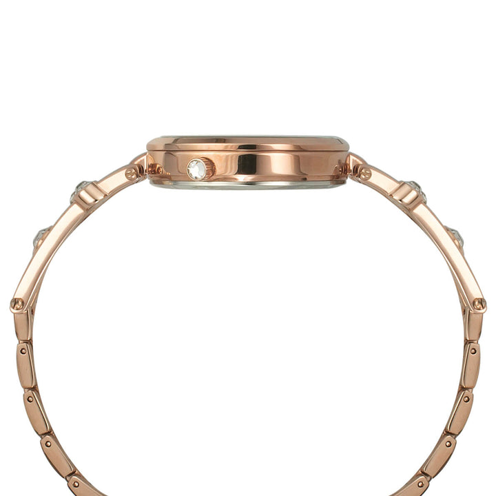 Timex Fria Women's Silver Dial Round Case 3 Hands Function Watch -TWEL16000