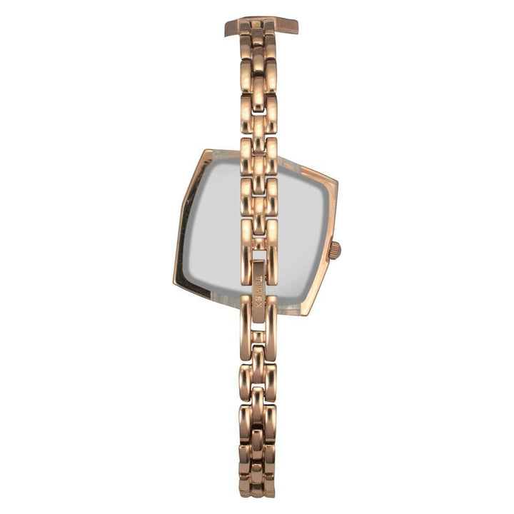 Timex Fria Women's Black Dial Square Case 3 Hands Function Watch -TWEL16100