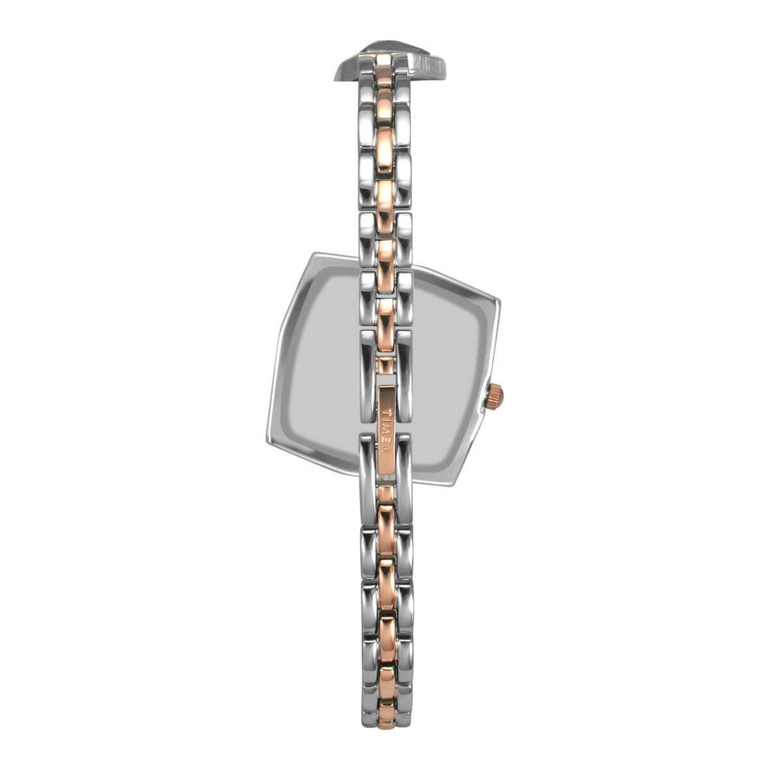 Timex Fria Women's Blue Dial Square Case 3 Hands Function Watch -TWEL16102