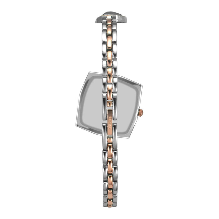 Timex Fria Women's Blue Dial Square Case 3 Hands Function Watch -TWEL16102