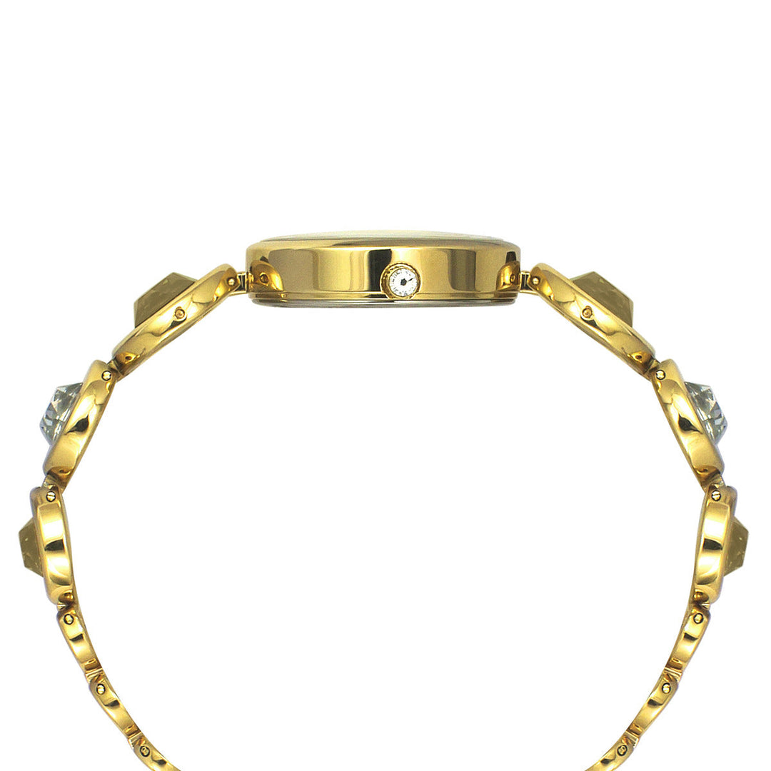 Timex Fria Women's Silver Dial Round Case 3 Hands Function Watch -TWEL16400