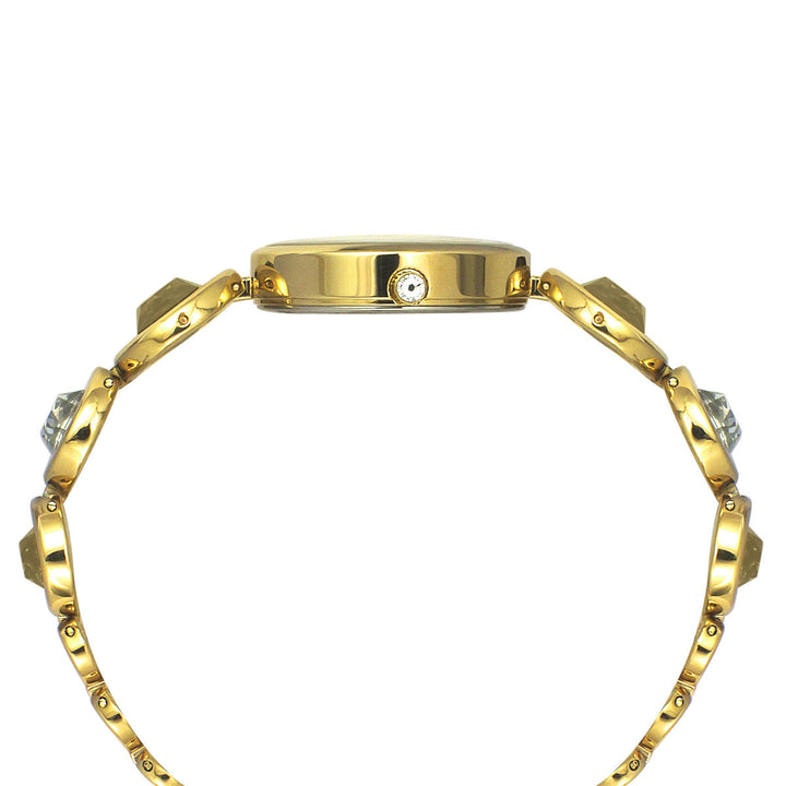 Timex Fria Women's Silver Dial Round Case 3 Hands Function Watch -TWEL16400