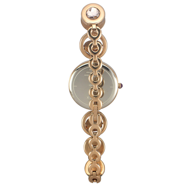 Timex Fria Women's Pink Dial Round Case 3 Hands Function Watch -TWEL16402