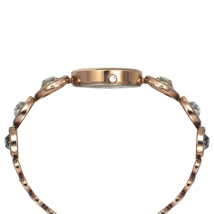 Timex Fria Women's Silver Dial Round Case 3 Hands Function Watch -TWEL16403