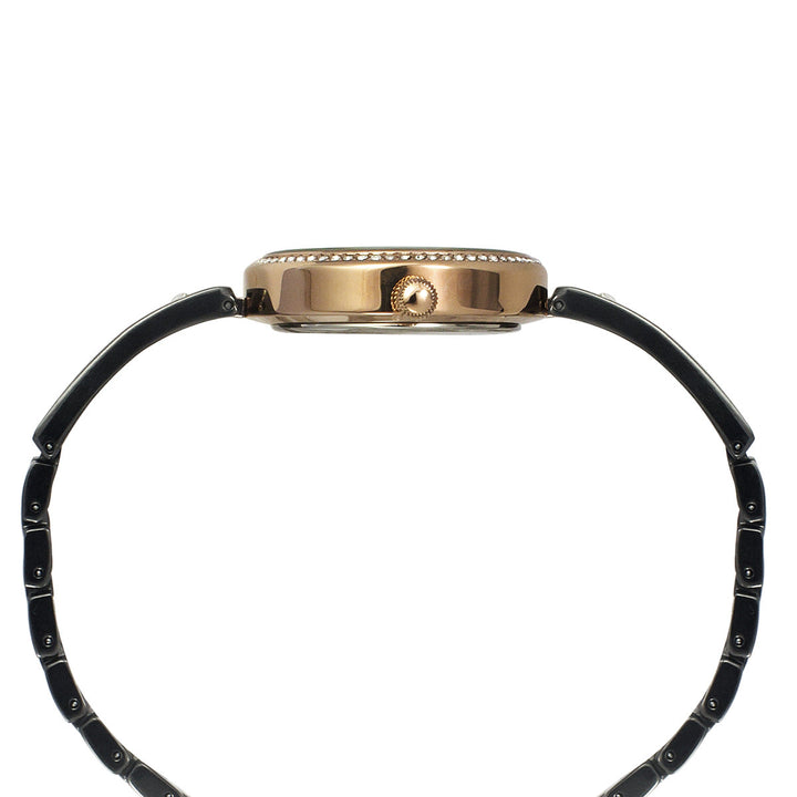 Timex Fria Women's Mother Of Pearl Dial Round Case 3 Hands Function Watch -TWEL16500