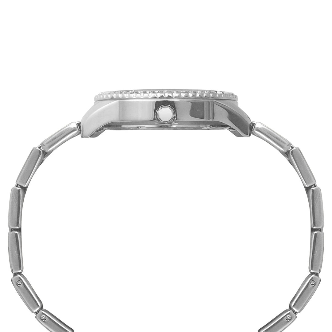 Timex E-Class Premium-Sport Collection Multifunction Women Analog Blue Dial Coloured Quartz Watch, Round Dial With 36 Mm Case Width - TWEL16800