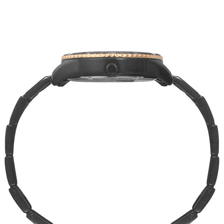 Timex E-Class Premium-Sport Collection Multifunction Women Analog Black Dial Coloured Quartz Watch, Round Dial With 36 Mm Case Width - TWEL16803