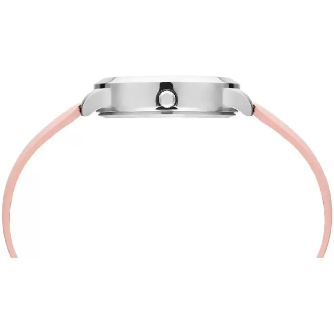 Timex Fashion Women's Pink Dial Round Case 3 Hands Function Watch -TWEL99SMU04