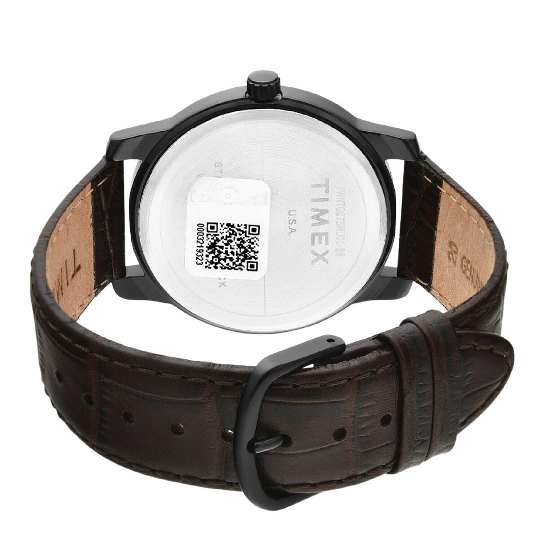 Timex Fashion Collection Premium Quality Men Analog Blue Dial Coloured Quartz Watch, Round Dial With 41mm Case Width - TWNTG07SMU01