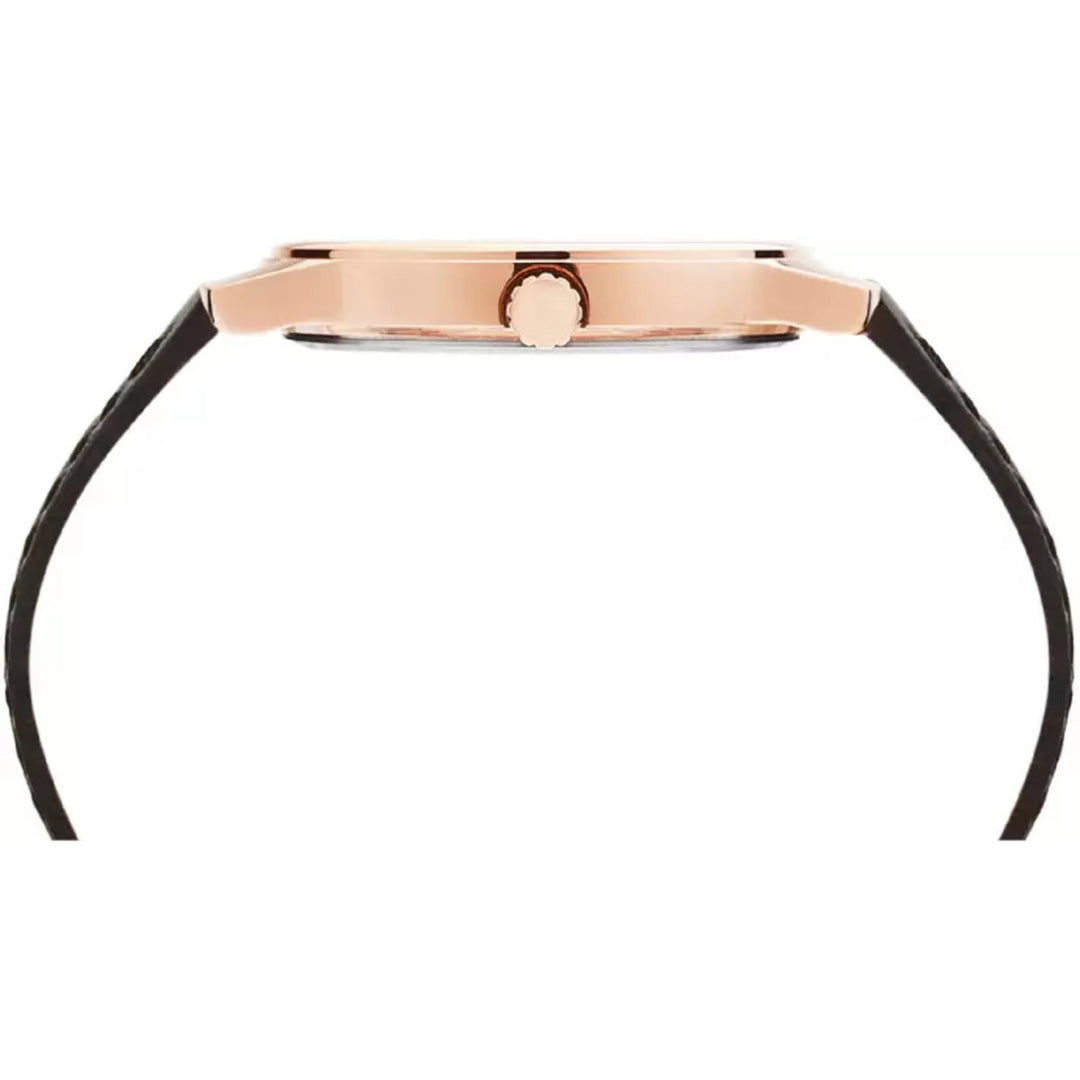 Timex Fashion Men's Rose Gold Dial Round Case 3 Hands Function Watch -TWNTG07SMU03